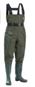 Photo 1 of  Fishing Chest Waders for Men with Boots Mens  SIZE 11