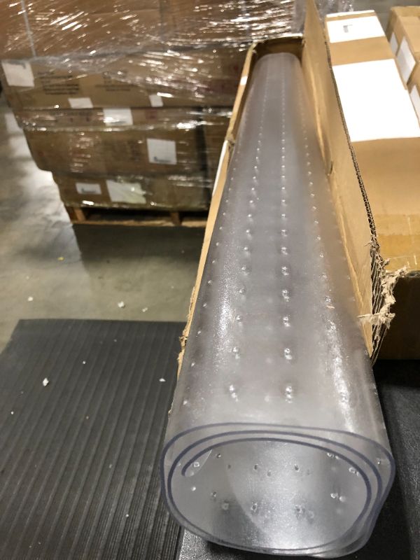 Photo 1 of  Chair Mat with Lip for Carpet, 36" x 48", Clear
