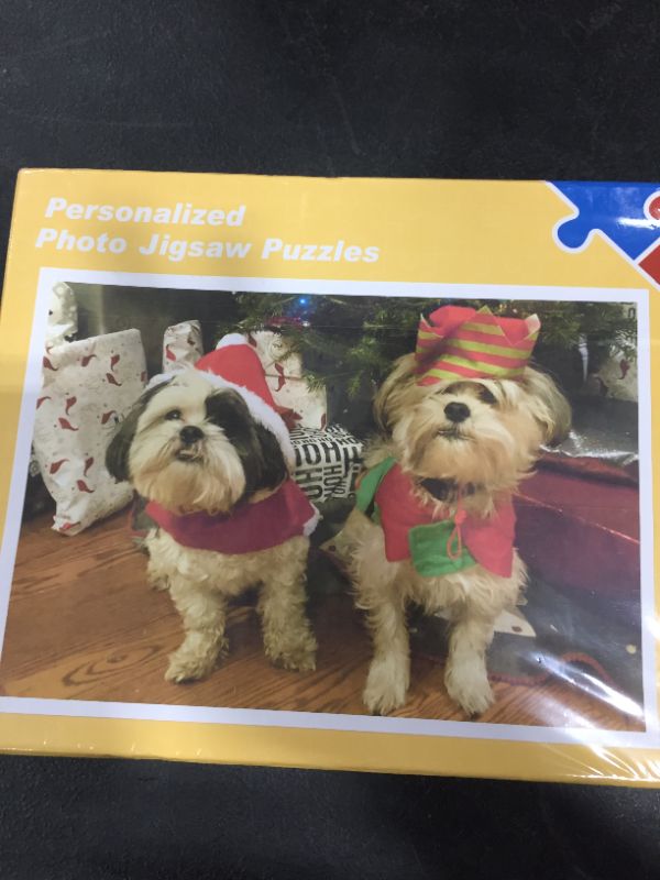 Photo 1 of CHRISTMAS DOG PUZZLE 1000PC