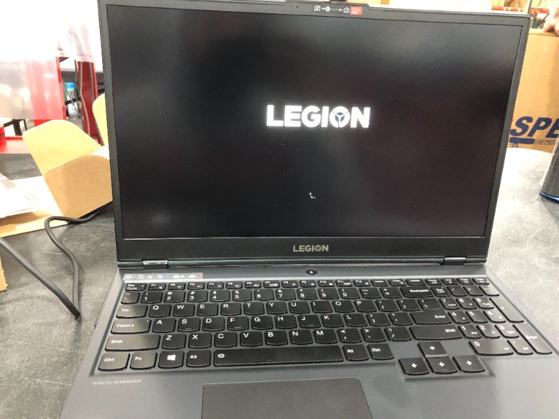 Photo 4 of Lenovo Legion 5 Gaming Laptop, 15.6" FHD (1920x1080) IPS Screen, AMD Ryzen 7 4800H Processor, 16GB DDR4, 512GB SSD, NVIDIA GTX 1660Ti, Windows 10, 82B1000AUS, Phantom Black