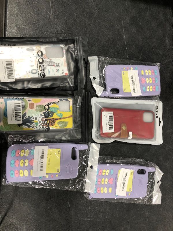 Photo 1 of 6 PACK PHONE CASES 