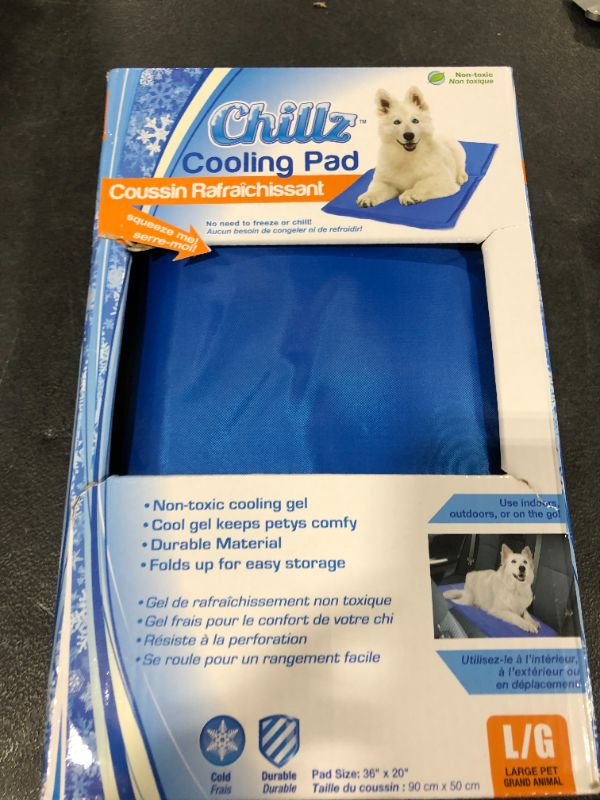 Photo 2 of Hugs Pet Products Chillz Pad Comfort Cooling Gel Pet Pad , Large (36 x 20)