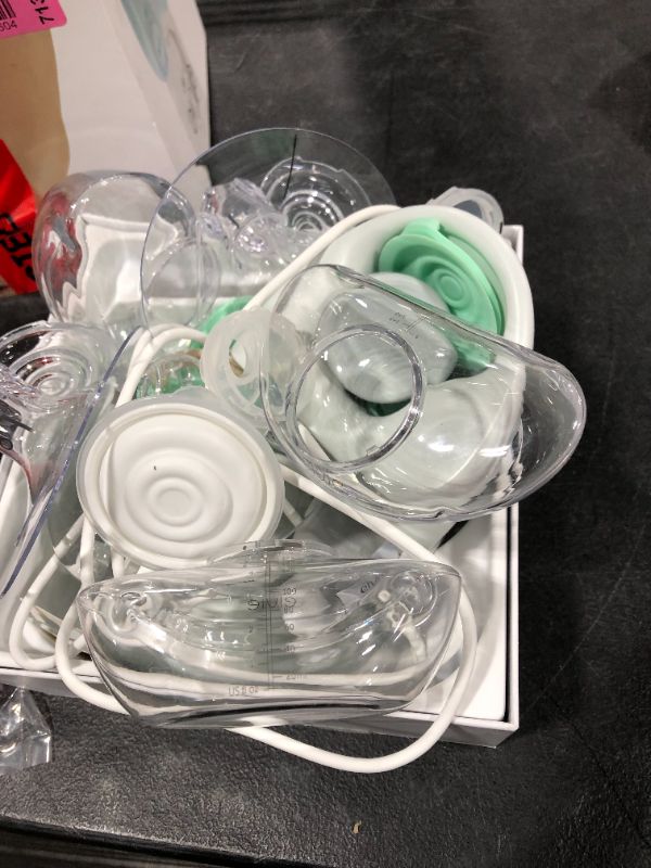 Photo 1 of Elvie Double Electric Wearable Smart Breast Pump | Silent Hands-Free Portable Breast Pump That Can Be Worn in-Bra with App 2-Modes & Variable Suction
