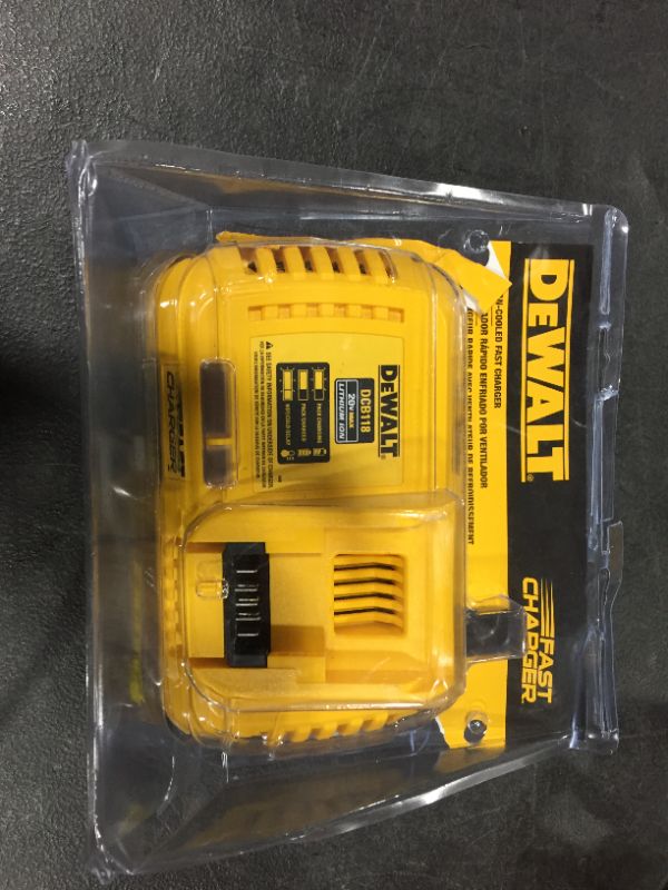 Photo 2 of DEWALT 20-Volt MAX Lithium-Ion Fan Cooled Fast Battery Charger