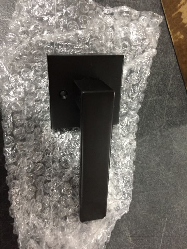 Photo 2 of 6 Probico Door Lever Non Turning Black Matte 6.1 in Stainless Steel DL01BKDM-N
