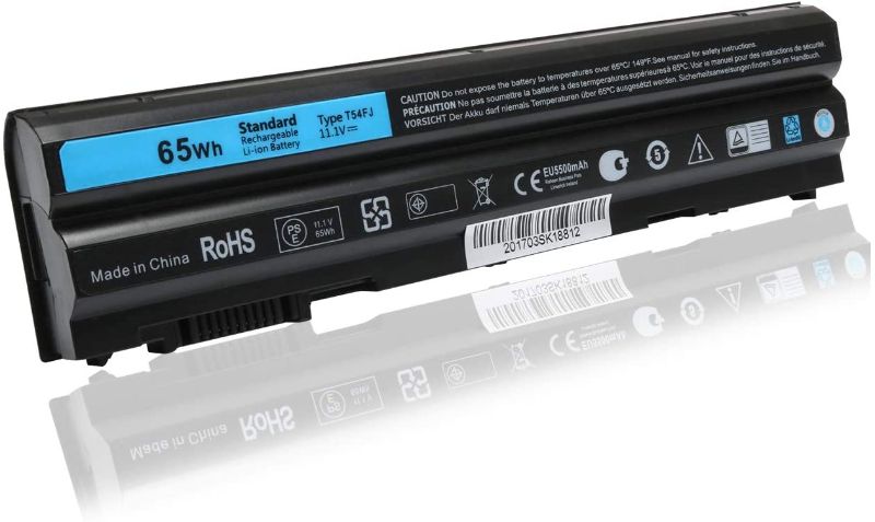 Photo 1 of NEW REPLACEMENT LAPTOP - BATTERY FOR DELL LATITUDE E5420 E5520 E6420 E6520 DELL PART T54FJ
