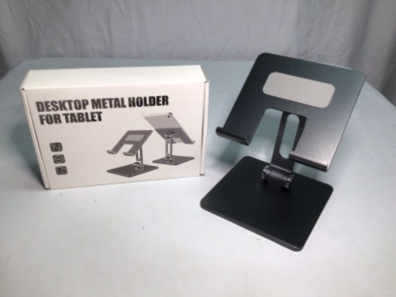 Photo 1 of DESKTOP METAL TABLET HOLDER
