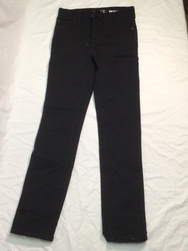 Photo 2 of KIDS SKINNY JEANS BY THE CHILDREN'S PLACE-BLACK- SIZE 12
