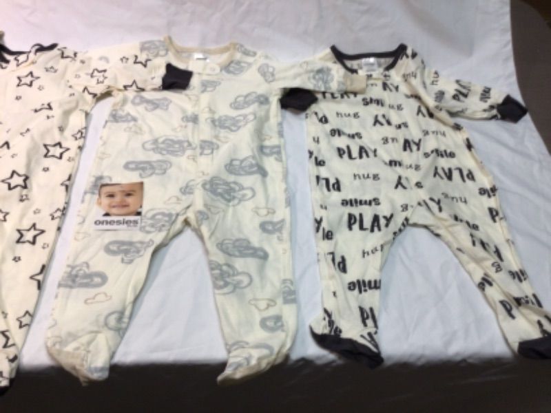 Photo 2 of 4 PACK BABY ONESIES- SIZE 3-6 MONTHS