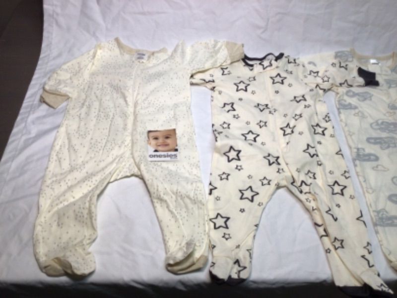 Photo 1 of 4 PACK BABY ONESIES- SIZE 3-6 MONTHS