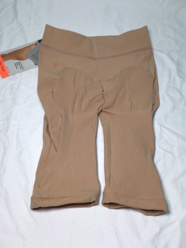 Photo 2 of LEONISA SHAPEWEAR FOR WOMEN- SMOOTHS OUT TUMMY, WAIST AND THIGH- COLOR LIGHT BROWN SIZE SMALL/MEDIUM