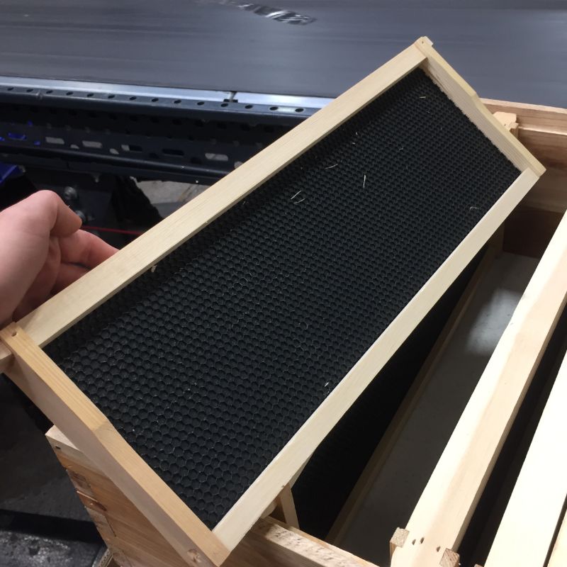 Photo 3 of 8 Frame 2 Layers Complete Box Kit w/Heavy Wax Coated Deep Brood Box Waterproof