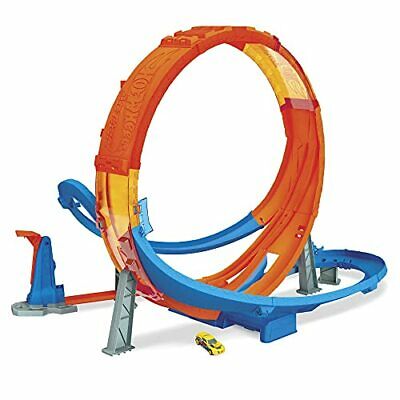 Photo 1 of Hot Wheels Massive Loop Mayhem Track Set with Huge 28-Inch Wide Track Loop