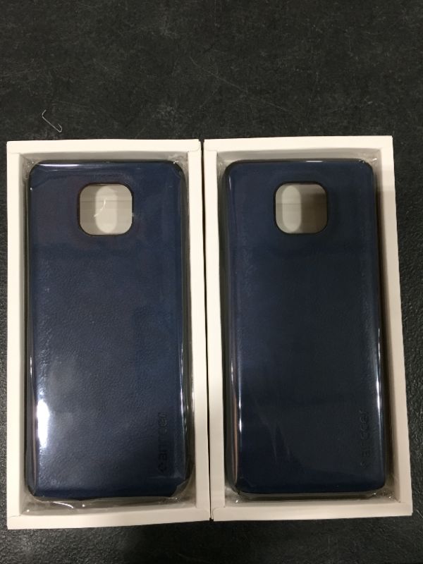 Photo 2 of anccer Newborn Series for Moto G Power 2021 Case Blue (2 pack)