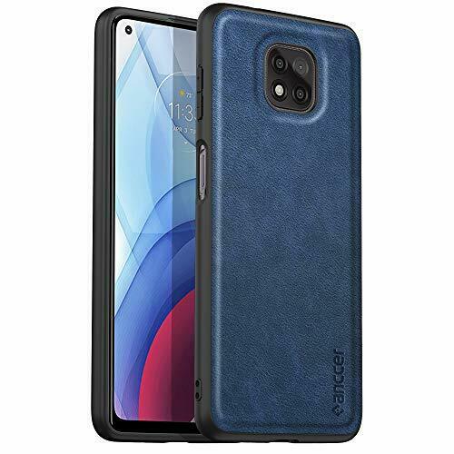 Photo 1 of anccer Newborn Series for Moto G Power 2021 Case Blue (2 pack)