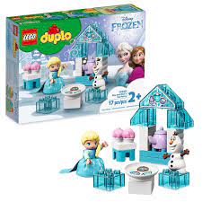 Photo 1 of Elsa and Olaf's Tea Party Duplo Building Set by LEGO – Frozen
