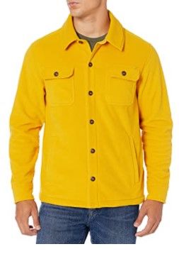 Photo 1 of amazon essentials yellow Fleece Medium 