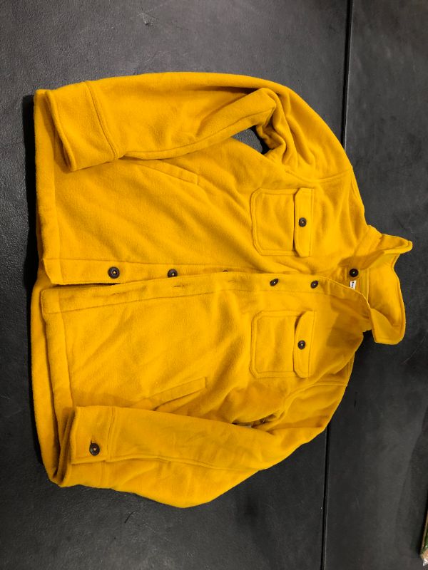 Photo 2 of amazon essentials yellow Fleece Medium 