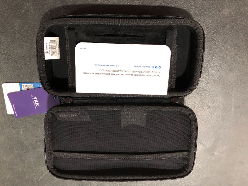 Photo 1 of tomtoc Carrying Case for Nintendo Switch, Large Travel Switch Case with 24 Game Cartridges for Switch Consol and Pro Controller, Protective Portable Carry Case with Stand, Gray