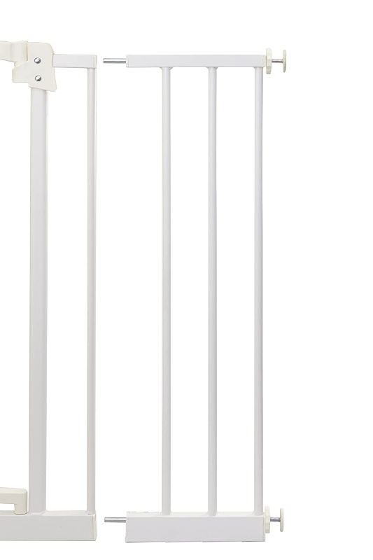 Photo 1 of Perma Baby Gate Extension, White, 8” - Fits Standard Perma Safety Gates
