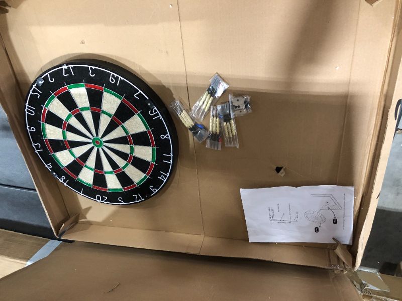 Photo 1 of 18 inch Dart board with wood back