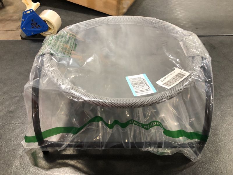 Photo 1 of 17 inch Elevated Pet Bed Black and Grey 