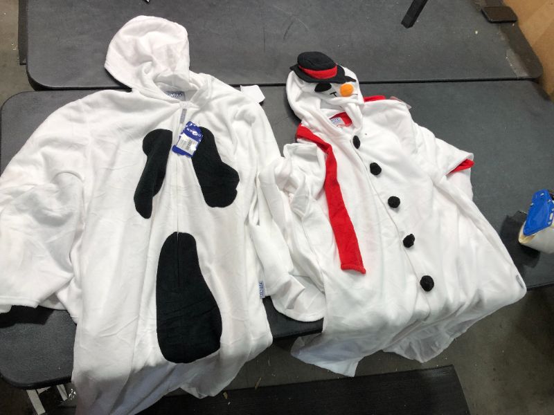 Photo 1 of Funziez EZ Costume 2 Pack - Cow XXL and Snowman XL