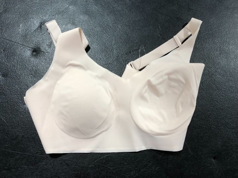 Photo 3 of Bali Womens Comfort Revolution EasyLite Back Close Wirefree Bra, XS, Sandshell,
