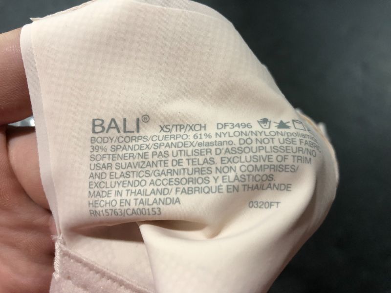 Photo 1 of Bali Womens Comfort Revolution EasyLite Back Close Wirefree Bra, XS, Sandshell,
