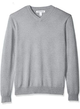 Photo 1 of Amazon Essentials Men's V-Neck Sweater XS
