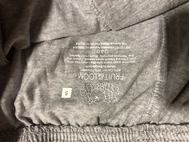 Photo 1 of Fruit of the Loom Sweat pants grey and black Small