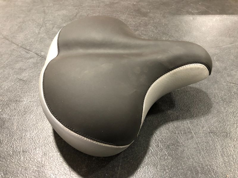 Photo 1 of 10 inch Bike Seat Black and Grey 