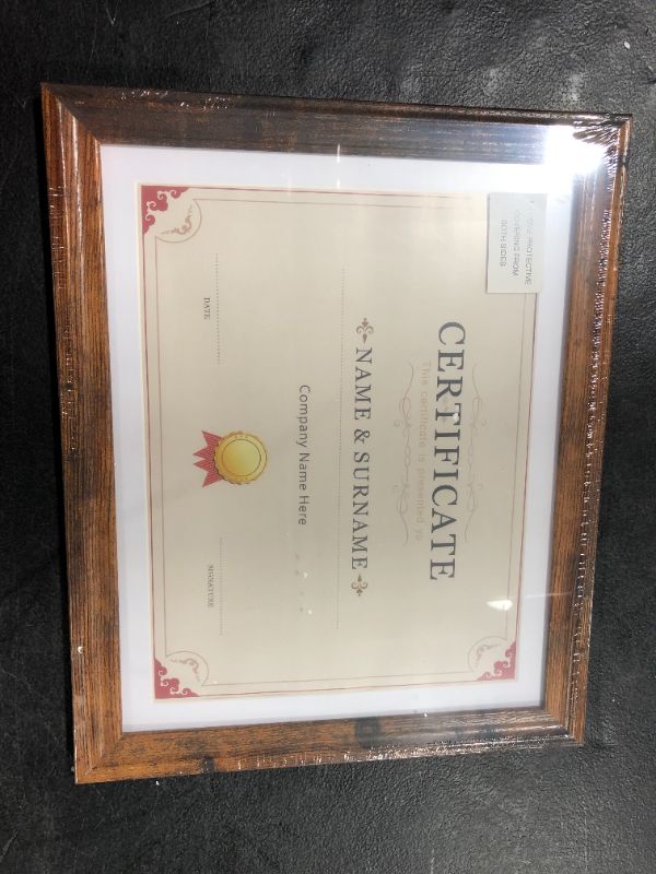 Photo 1 of 14x11 inch Wood Frame Certificate Holder