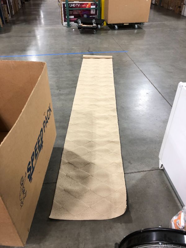 Photo 1 of 12' x 2' Runner Rug, Tan