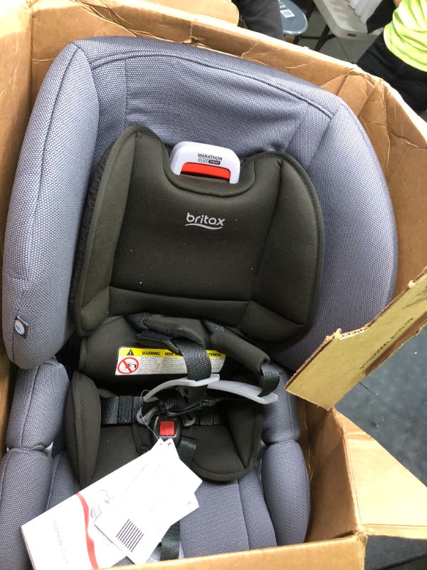 Photo 2 of Britax Marathon ClickTight Convertible Car Seat, Cobblestone SafeWash