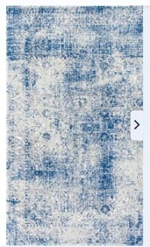 Photo 1 of Blue Faded Shadow Mystique 2' 8" x 12' Area Rug