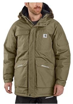 Photo 1 of Carhartt Men's Big & Tall Yukon Extremes Loose Fit Insulated Parka Small 
