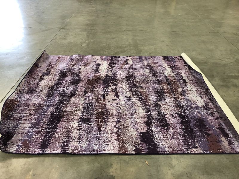 Photo 1 of 116x90 inch Purple Carpet 