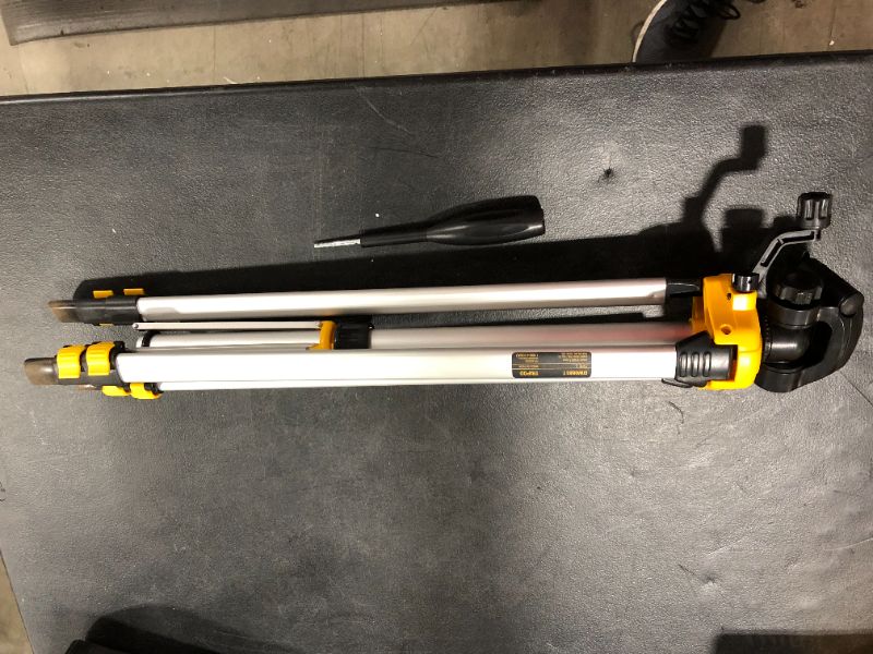 Photo 2 of dewalt dw0881t laser tripod with tilting head