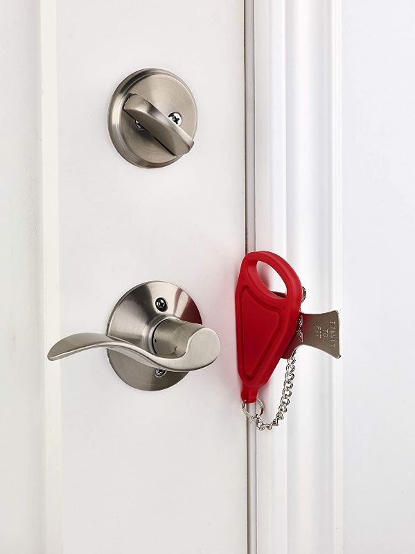 Photo 1 of Addalock (Set of 2) Portable Door Lock, Travel Lock, AirBNB Lock, School Lockdown Lock
