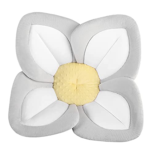 Photo 1 of Blooming Bath Lotus - Baby Bath (Yellow/White/Gray)
