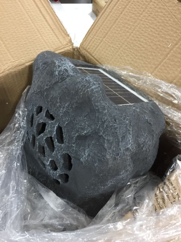 Photo 1 of artificial rock with speaker pack of 2