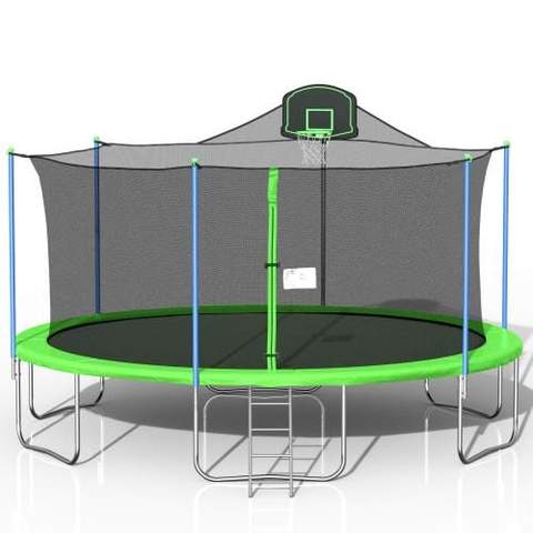 Photo 1 of BOX 2 OF 3 16FT Trampoline Green
