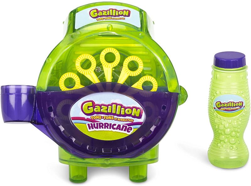 Photo 1 of Gazillion Bubbles Hurricane Machine, Colors May Vary , Green
