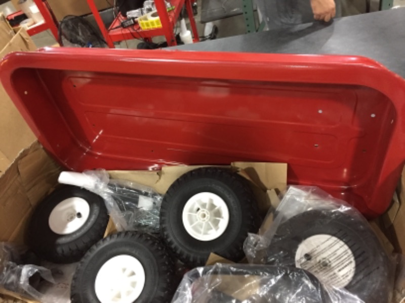 Photo 2 of Radio Flyer 32Z Wagon Full Pneumatic Tires
