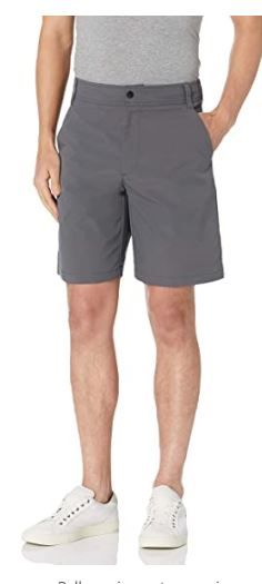 Photo 1 of Amazon Essentials Men's Regular-Fit Hybrid Tech 9" Short
