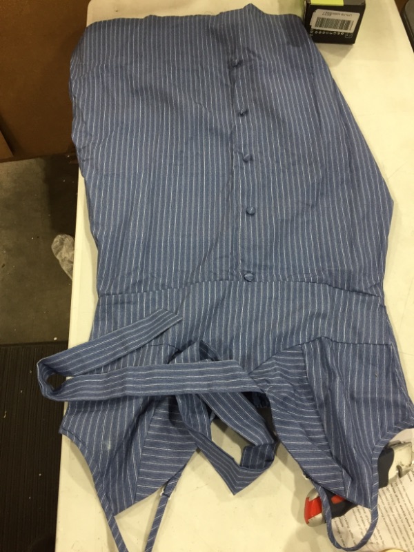 Photo 1 of Blue and White Stripped Dress unknown size 