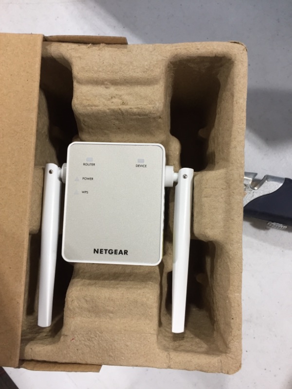 Photo 3 of NETGEAR Wi-Fi Range Extender EX6120 - Coverage Up to 1500 Sq Ft and 25 Devices with AC1200 Dual Band Wireless Signal Booster & Repeater (Up to 1200Mbps Speed), and Compact Wall Plug Design
