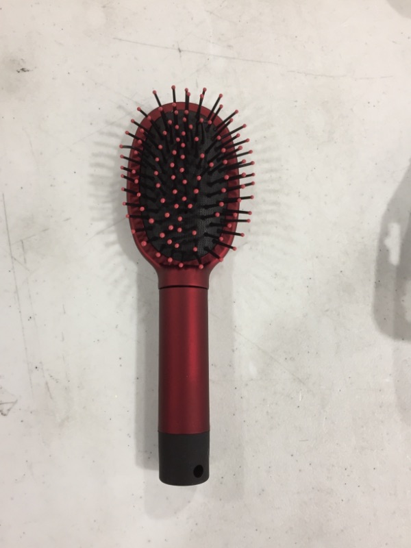 Photo 2 of Worldity Diversion Safe Hair Brush to Hide Money, Cash, Jewelry, Mini Keys, Beach Safe Container Real Hair Brush Comb for Valuables, Perfect for Travel or At Home(Red)
