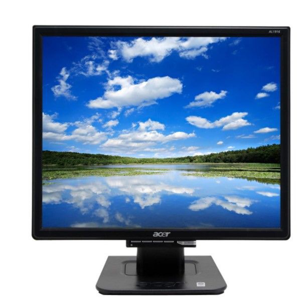 Photo 1 of Acer AL1916 Cbd 19" SXGA 1280 x 1024 D-Sub, DVI LCD Monitor
